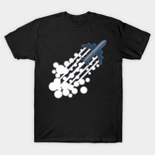 Chemtrails with plane design T-Shirt